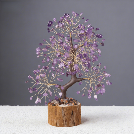 Quiet Morning — Amethyst Feng Shui Tree