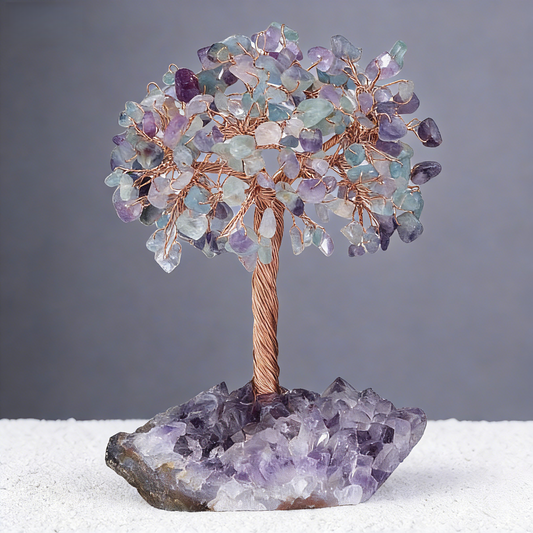 Thoughtful Mind — FluoriteFeng Shui Tree