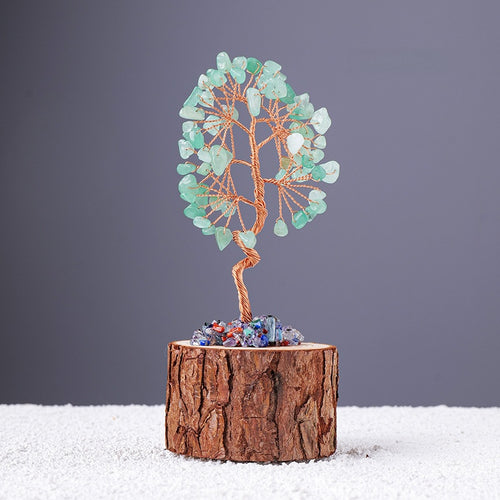 Growing Path — Aventurine Feng Shui Tree
