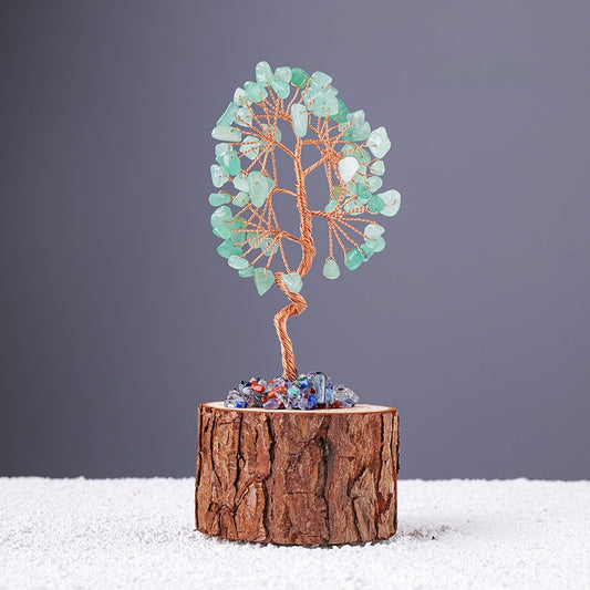 Growing Path — Aventurine Feng Shui Tree