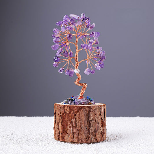 Clear Mind — Amethyst Feng Shui Tree