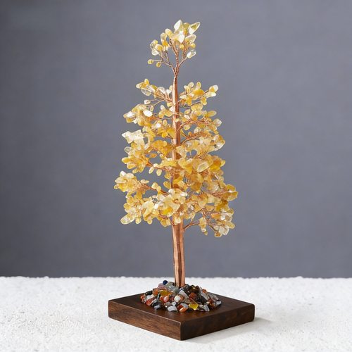 Bright Focus — Citrine Feng Shui tree
