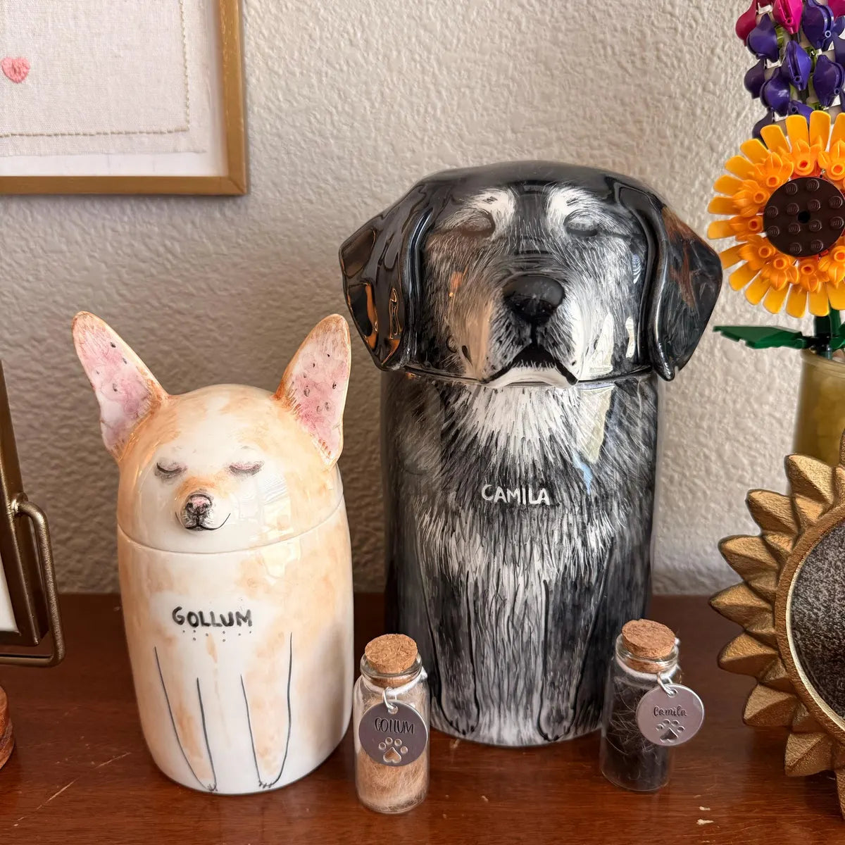 A Forever Home for Their Memories - Personalized from Your Dog’s Photo