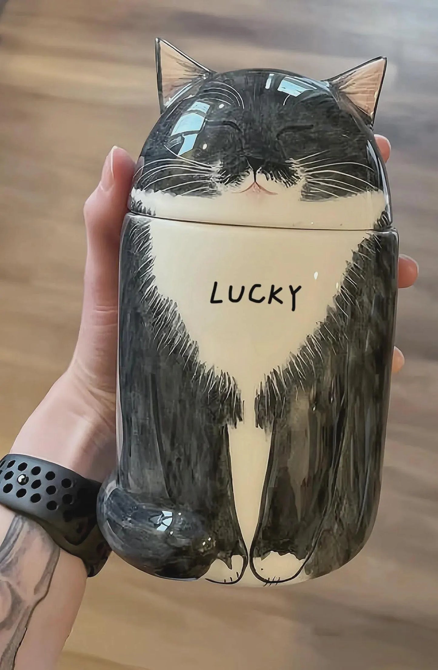 A Forever Home for Their Memories - Personalized Cat Urn Made from Your Cat’s Photo