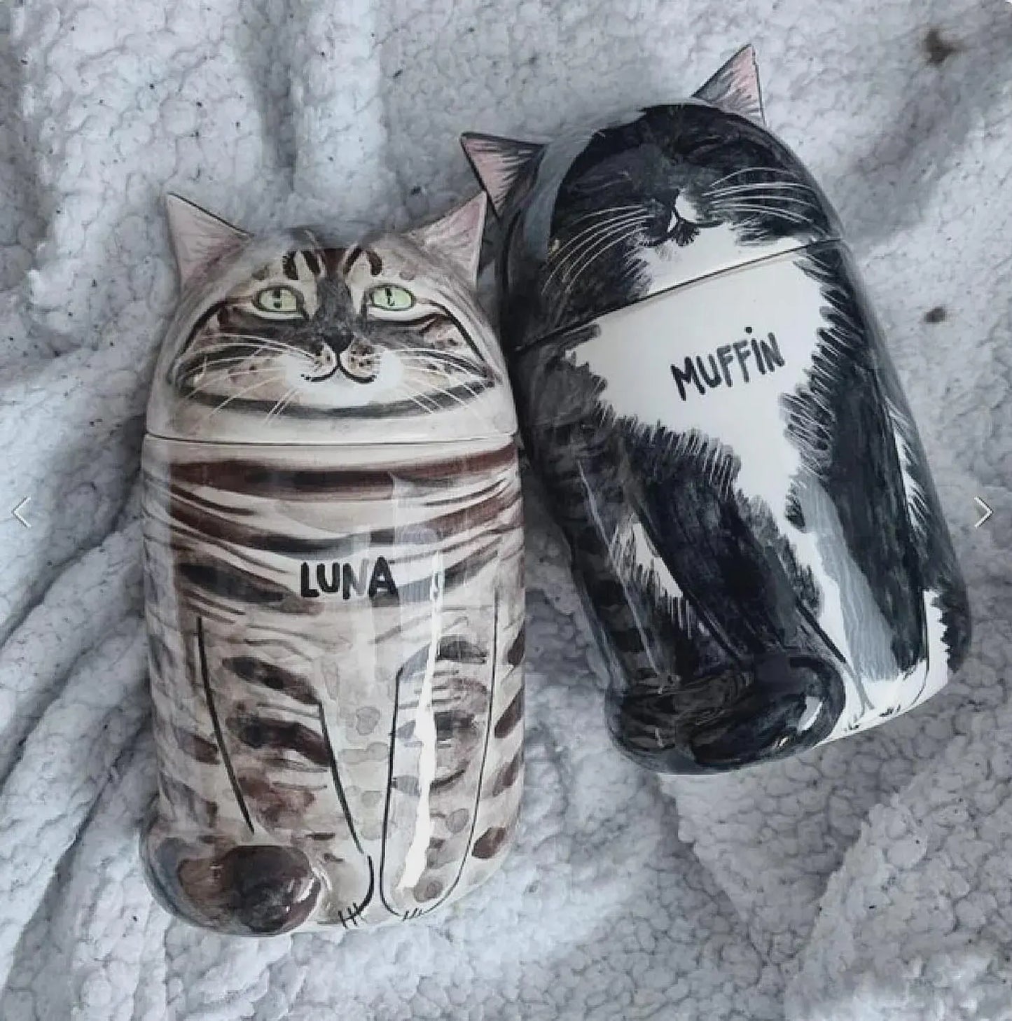 A Forever Home for Their Memories - Personalized Cat Urn Made from Your Cat’s Photo
